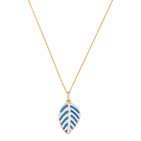 Oro Di Oro Women's 'Feuilles' Necklace