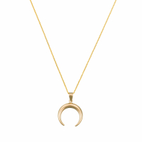 Oro Di Oro Women's 'Demi Lune' Necklace