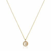 Oro Di Oro 'Lettre E' Halskette für Damen