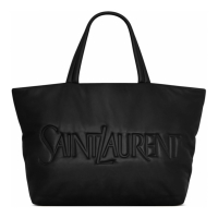 Saint Laurent Men's 'Logo Debossed' Tote Bag