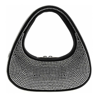 Coperni Women's 'Mini Swipe Rhinestone-Embellished' Hobo Bag