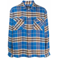 Represent Men's 'Checkered Buttoned' Shirt