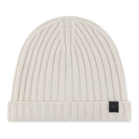 Tom Ford Men's 'Logo Patch Ribbed' Beanie