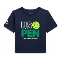 Polo Ralph Lauren 'US Open' T-Shirt für kleinkind & kleine Mädchen