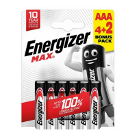 Energizer Batterie 'Energizer Max' - 6 Pièces