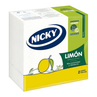 Nicky Serviettes 'Lemon' - 65 Unités