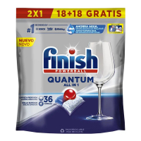 Finish 'Quantum All-in-1' Dishwasher Capsules - 36 Capsules