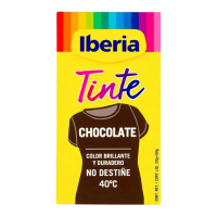Iberia 'Colorfast 40º' Textile Dye - Chocolate 70 g