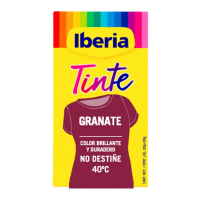 Iberia 'Colorfast 40º' Textile Dye - Garnet 70 g