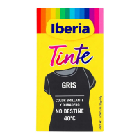 Iberia 'Colorfast 40º' Textile Dye - Grey 70 g