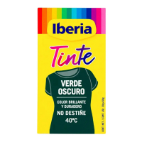 Iberia 'Colorfast 40º' Textilfarbstoff - Dark Green 70 g