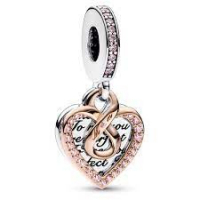 Pandora 'Infinity Mum Heart' Charm für Damen