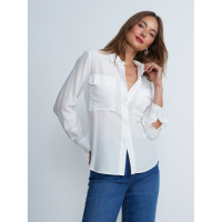 New York & Company Women's 'Double Pocket Button Down' Shirt