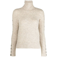 Isabel Marant Women's 'Press-Stud Fastening' Turtleneck Sweater