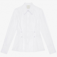 Givenchy Women's 'Pleated Effect' Shirt