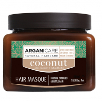 Arganicare Masque pour les cheveux 'Coconut' - 500 ml