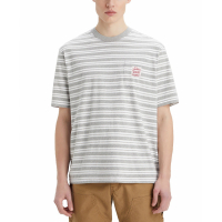 Levi's Men's 'Workwear Relaxed-Fit Stripe Pocket' T-Shirt