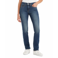 Levi's '314 Shaping Slimming Straight Leg Mid Rise' Jeans für Damen
