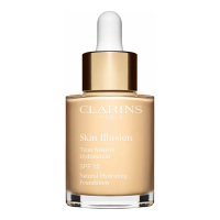 Clarins Fond de teint 'Skin Illusion Natural Hydrating SPF15' - 100.5 Cream 30 ml