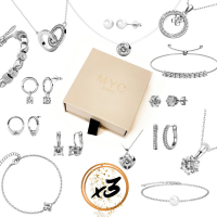 MYC Paris Set Collier, boucles d'oreilles & bracelet 'Bijoux Surprises' pour Femmes