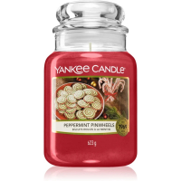 Yankee Candle Bougie parfumée 'Peppermint Pinwheels' - 623 g