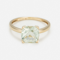 Atelier du diamant Women's 'Prasiolite Unique' Ring