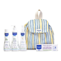 Mustela 'Little Moments Stripes' Baby Care Set - 5 Pieces