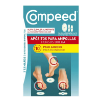 Compeed 'Mix 3 Sizes' Blister Bandages - 10 Pieces