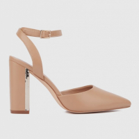 New York & Company 'Pointed Toe Ankle Strap' Sandalen mit Absatz für Damen