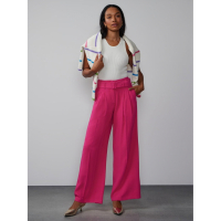 New York & Company Pantalon 'Belted Crepe' pour Femmes