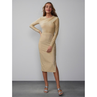 New York & Company Jupe crayon 'Pleated Side Slit' pour Femmes
