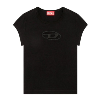 Diesel T-shirt 'T-Angie Logo-Cut' pour Femmes