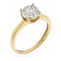 Comptoir du Diamant Women's 'Brillant Luciana' Ring