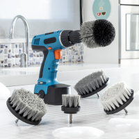 Innovagoods Set Of Cleaning Brushes For Drill Sofklin 5 Units