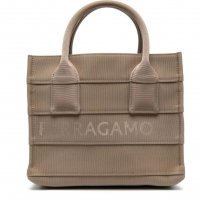 Salvatore Ferragamo 'Lettering Logo Small' Tote Handtasche für Damen