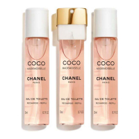 Chanel 'Coco Mademoiselle Twist & Spray' Eau de toilette - Nachfüllpackung - 20 ml, 3 Stücke