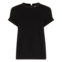 Brunello Cucinelli 'Contrast' T-Shirt für Damen