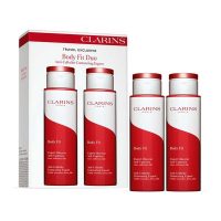 Clarins Traitement anti-cellulite 'Body Fit' - 200 ml, 2 Pièces
