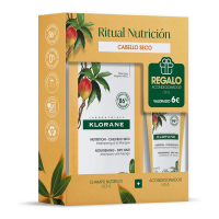 Klorane 'Ritual Nutrition à La Mangue' Shampoo & Conditioner - 2 Stücke