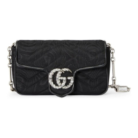Gucci Women's 'Gg Marmont Crystal-Embellished' Belt Bag