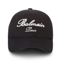 Balmain Men's 'Signature Embroidered' Baseball Cap