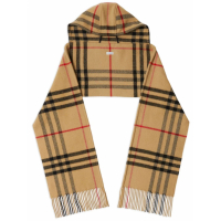 Burberry Women's 'checked hooded' Wool Scarf