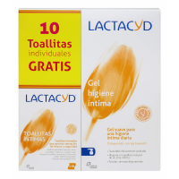 Lactacyd Intime Tücher, Intimes Gel - 2 Stücke
