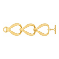 Saint Laurent Bracelet 'Oversized Hook-Chain' pour Femmes