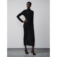New York & Company Robe maxi 'Zebra Burnout' pour Femmes