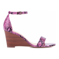 New York & Company Women's 'Sharona Ankle Wrap' Wedge Sandals