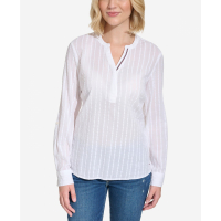 Tommy Hilfiger Women's 'Striped Popover' Tunic