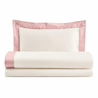 Biancoperla SHARON Pink Queen-size bed complete set