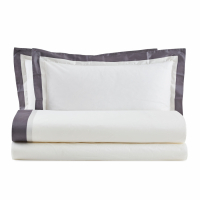Biancoperla WILLIAM Ivory/Grey King-size bed complete set