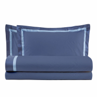 Biancoperla WILLIAM Blue King-size bed complete set